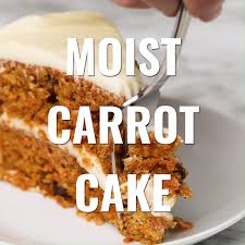 Moist Carrot Cake Video Recipe Video Carrot Cake Recipe Easy Easy Cake Recipes Baking Recipes