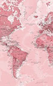 10,05 m x 0,53 m. Fond D 39 Ecran Carte Du Monde Rose Walpaper Rosa Walpaper Wallpaper Worldscape Carte Papier Peint Carte Fond Ecran Rose Fond D Ecran Pastel