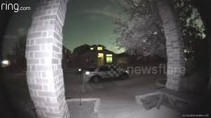 The ghost of a drowned man has been caught on camera wandering through a tunnel while traffic drives through him. Newsflare Real Ghost Caught On Ring Camera