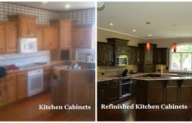 refinishing kitchen cabinets remodeling