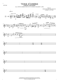 Come da indicazioni ultimo decreto del governo conte, è scaricabile dal sito del ministero dell'interno. Love Theme Cinema Paradiso Notes For Guitar Solo Fingerstyle Playyournotes