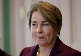 As Massachusetts shelters fill to capacity, Maura Healey says there are 'a  lot of places in the country where people can go'