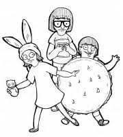 For years bob's burgers was one of many small screen shows that didn't get nearly enough cred. Coloring Pages Coloring Page Vegetable For Children Green Peas