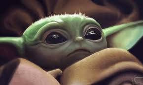 Draw a large collar and robe below the head. Digital Painting I Finished Today R Babyyoda Baby Yoda Grogu Know Your Meme