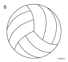 De esta forma, al imprimir o descargar la página para colorear imprimible de pelota de playa sol y olas, su hijo puede empezar a colorearla. Pelota De Voleibol Para Dibujar Cool2bkids