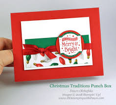 You can see all the details inc. Christmas Traditions Punch Box 40 Off Dostamping With Dawn Stampin Up Demonstrator