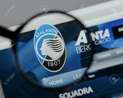 Atalanta logo in vector.svg file format. Milan Italy August 10 2017 Atalanta Bc Logo On The Website Stock Photo Picture And Royalty Free Image Image 93352153