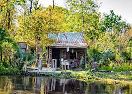 40 cabins to book online from $56 per night direct from owner for new orleans, la. Cajun Cabin A Cajun Cabin Sits Beside A Bayou In A Swamp Just Half Hour From The Greater New Orleans City Limits Louisiana Swamp Louisiana Bayou Louisiana Art