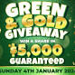 GREEN & GOLD $5,000 CASH GIVEAWAY event in Urangan QLD