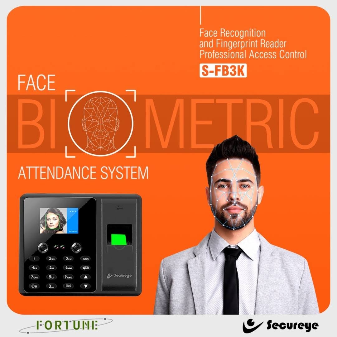 SECUREYE FINGER AND FACE ATTENDENCE MACHINE product image