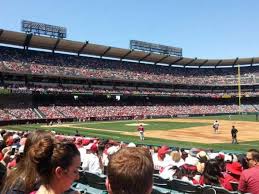 Angel Stadium Section F127 Home Of Los Angeles Angels Of