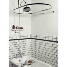 This Clawfoot Tub Shower Conversion Kit Bathroom Interior Ideas Furniture Bathroom Clawfoot Bathtu Clawfoot Tub Shower Clawfoot Tub Shower Curtain Shower Tub