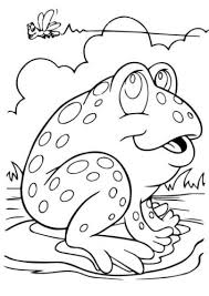 Collection of frog coloring pages for kids. 35 Free Frog Coloring Pages Printable