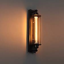 Troy lighting b6871 pilsen 1 light wall sconce modern bronze and aged brass. Industrial Wall Light Edision Vintage Wall Sconce Light Fixture Cage Wall Mounted Besides Lamps Devil Island Flute Wall Lamp Led Indoor Wall Lamps Aliexpress