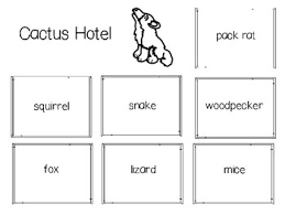Why didn't my student book another lesson? Cactus Hotel Story Map By Fun To Learn Teachers Pay Teachers