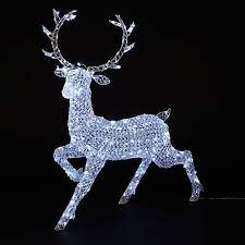 Maybe you would like to learn more about one of these? John Lewis Crystal Reindeer 300 Led Indoor Outdoor Christmas Light Christmas Reindeer Decorations Led Christmas Lights Outdoor Christmas Lights