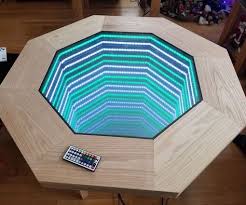 Octagonal Infinity Mirror Table Infinity Mirror Table Infinity Mirror Mirror Table