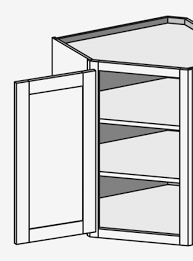 For uneven walls, clamp the filler strip to the outside of the cabinet face. Replacement Shelving For Cabinets Cabinet Doors N More