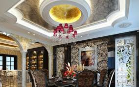 False ceilings are light in weight, dampness safe and diminish buildup and ensuing trickling from the ceiling onto work surfaces. 16 Impressive Dining Room Ceiling Designs Top Dreamer