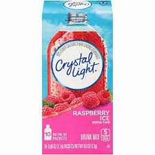 Crystal Light Raspberry Ice Drink Mix 60 On The Go Packets 6 3 6 Ounce For Sale Online Ebay