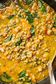 Spinach And Lentil Sweet Potato Stew Recipe Sweet Potato Spinach Recipe Sweet Potato Spinach Potato Stew Recipe
