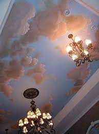 30 ceiling painting stock vector art and graphics. One Day I Ll Have Clouds On My Ceiling Ceiling Art Ceiling Murals Ceiling Painting