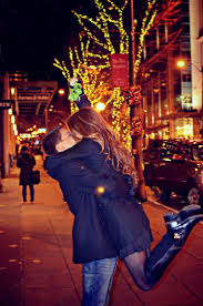 Kiss Under Mistletoe Couple Posing Groom Poses Couples