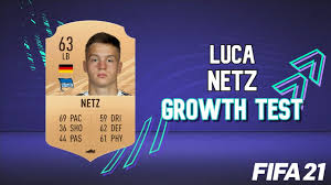 Aston villa @nike athlete twitter: Luca Netz Growth Test Fifa 21 Career Mode Youtube