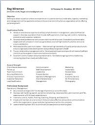 Retail operations manager resume examples & samples. New Operations Manager Resume Format In Word Free Download