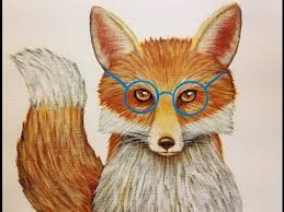 Mr Fox With Glasses Acrylic Painting Tutorial How To Paint Woodland Animals Live Youtube Goruntuler Ile