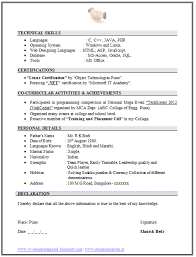 There is one cv from each major uk profession as outlined below. Languages Skills Resume Citem