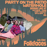 Folkfaces at Party on the Patio