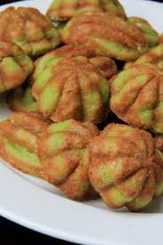 Masam Manis Kuih Bakar Pandan Malaysian Food Asian Recipes Asian Desserts