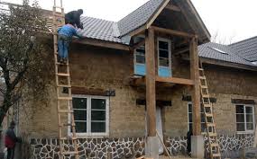 Jedna sa o kamenný dom. Dom Z Nepalenych Tehal