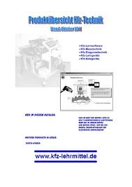 Pdf, txt or read online from scribd. Technik Katalogs Als Pdf Kfz Lehrmittel Online Hartmut Mayer