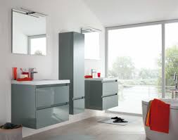Esprit Zen Pour Cette Salle De Bain En Laque Vert Olive 2 Meubles Avec Vasque Integree Pour Gagner Du Te Meuble Salle De Bain Meuble De Salle De Bain Sanijura