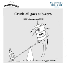 Wti and brent trade in $us per barrel (42 us gallons/159 litres) and. Us Oil Prices Turn Negative For The First Time In History Business Insider India