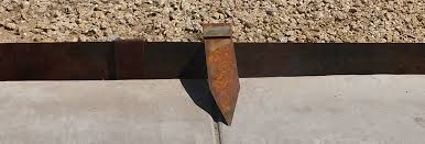 The clean, crisp, lines of Corten Landscape Edging And Garden Borders At Corten Com