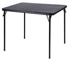 Find folding tables in different sizes and shapes like round, rectangle or square. 34 Vinyl Padded Folding Card Table Plastic Development Group