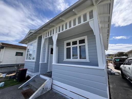 Exterior painting project