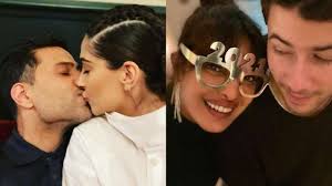 Sonam Kapoor Kisses Husband Anand Ahuja Priyanka Chopra Shares First Selfie Of 2021 With Nick Jonas Exp News It would definitely be priyanka chopra jonas because she is somebody who came from a small town and today she is dominating, globally. exp news