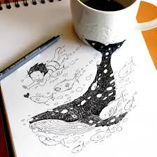 Tomoko Shintani S New Drawings On Starbucks Cups Starbucks Illustration Starbucks Cup Art Starbucks Cups