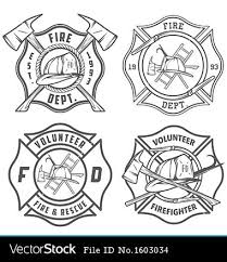 Black And White Fire Station Fire Station Logo Vector Google Search Fire Fighter Tattoos Fire Badge Firefighter Logo