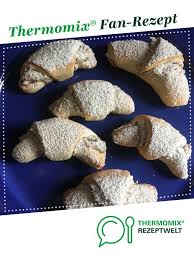 Mini Marzipan Nusshornchen Rezept Nusshornchen Vanillekipferl Rezept Lebensmittel