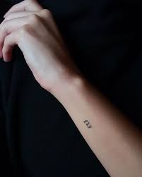 Typewriter Typewritertattoo Ana Mellado One Word Tattoos Word Tattoos Tattoos With Meaning