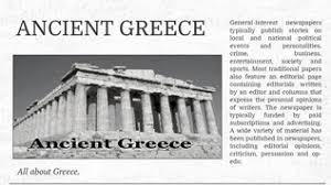 Maybe you would like to learn more about one of these? Ancient Greece News Paper By 2341491 On Emaze