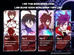 I Am The Sorcerer King MC Tier List : r/manhwa
