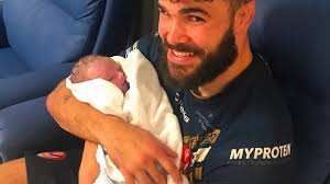 Alex Walmsley's dash straight from a Super League pitch to hospital in full  kit for the birth of his son