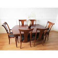 Pennsylvania house cherry queen anne dining room table and. Traditional Pennsylvania House Cherry Dining Table Chairs Chairish