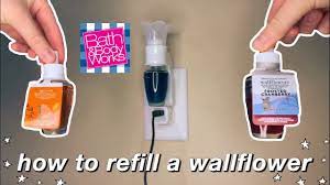 However, more than a week later i cant really smell the fragrance unless my nose is right on the thing. How To Refill A Wallflower From Bath Body Works Youtube